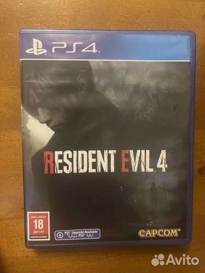 Resident evil 4 remake ps4 диск