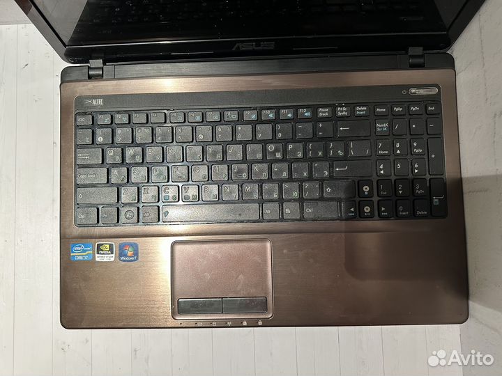 Ноутбук Asus A53S на core i7