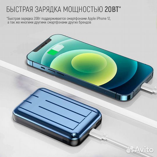 Внешний аккумулятор MagSafe TFN Aero5i 5000 мАч