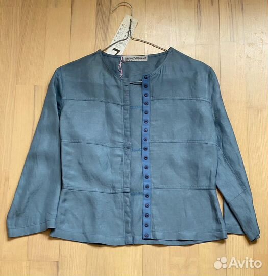 Рубашка лён Emporio Armani оригинал
