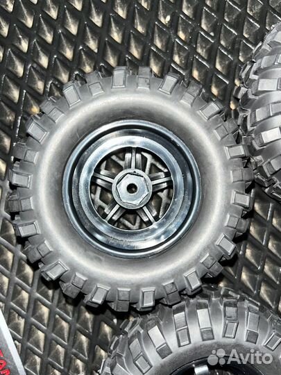 Диски c внедорожной резиной Remo Hobby 1/16