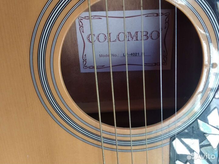 Гитара акустика, Коломбо