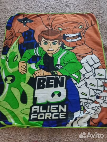 Плед флисовый детский большой