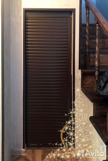 Рольставни для дверей под ключ
