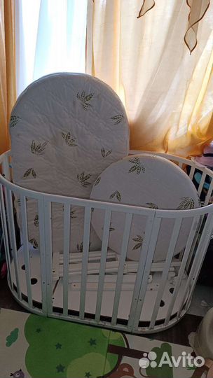 Кровать детская овальная