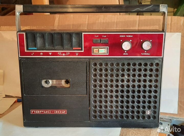 Магнитофон Парус 302 новый