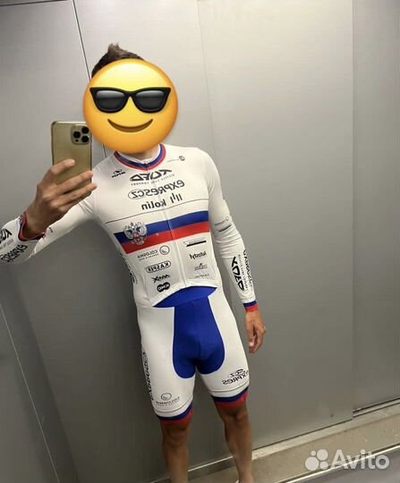 Велосипедный комбенезон