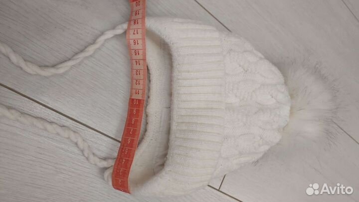 Шапка зимняя для девочки. с 1года до 3лет