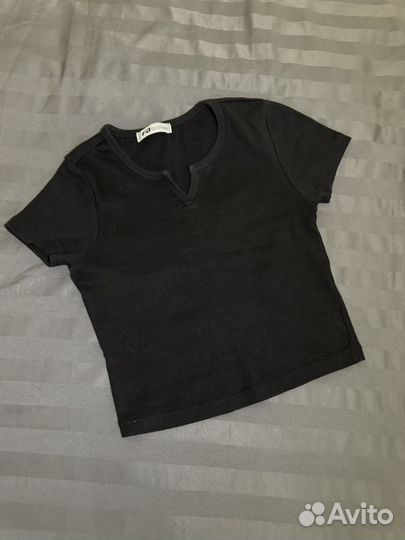 Футболка укороченная женская Xxs