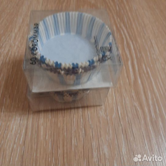 2 комплекта бумажных формочек для выпечки кексов