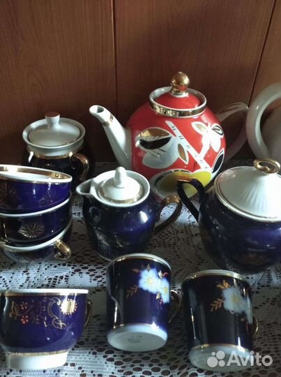 Сервизы кобальт, ссср, Довбыш