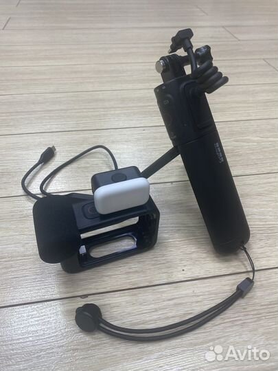 Монопод + кейсмикрофон + вспышка GoPro