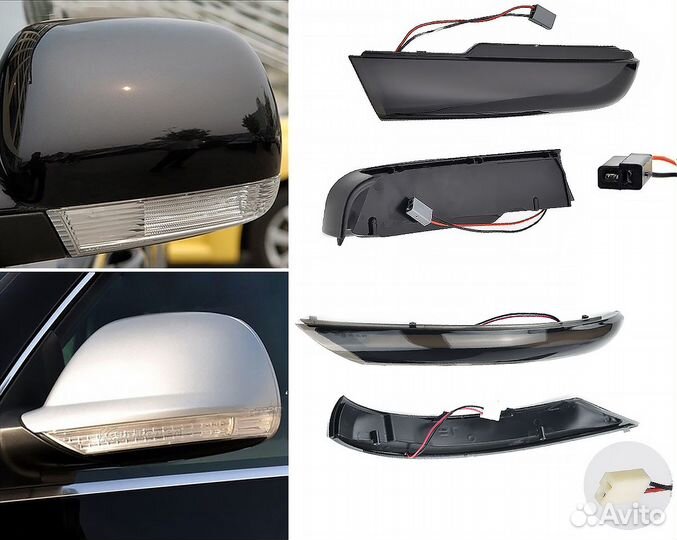 Динамические поворотники на VW Touareg 1 (7L)