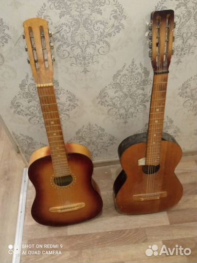 Классическая гитара шестиструнная бу