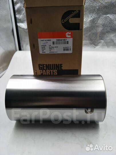 Гильза блока цилиндров Cummins ISBe, ISDe оригинал