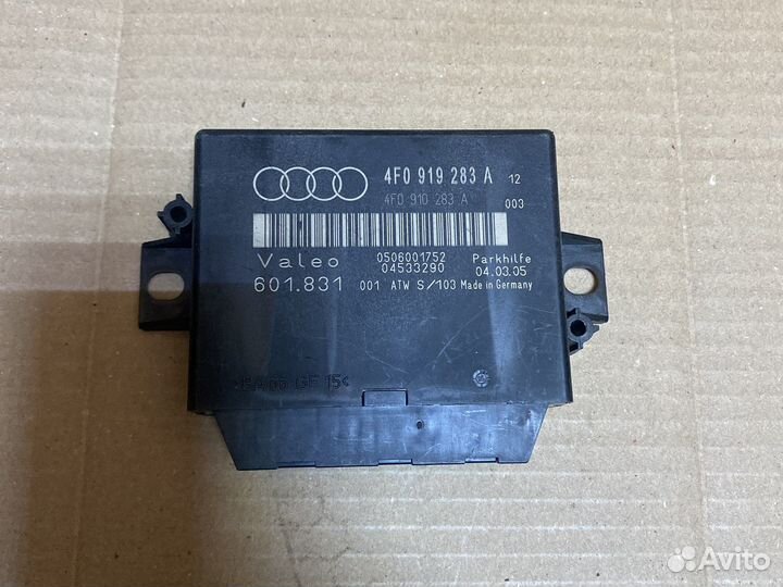 Блок управления парктроником Ауди А6 С6 4F