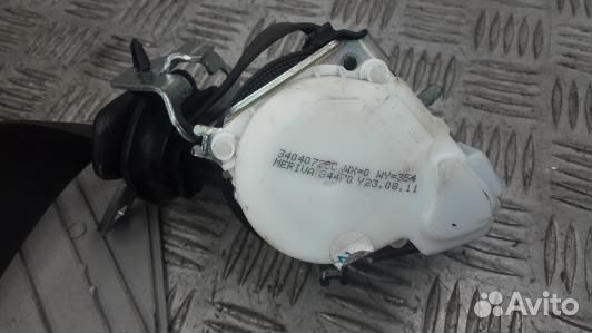 Ремень безопасности с пиропатроном сиденья передне