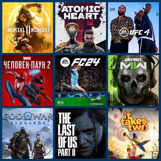 Игры на ps4 и ps5