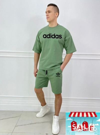 Спортивный костюм Adidas (Футболка+шорты)