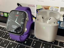 Комплект Apple Watch 8 + AirPods Pro/2/3