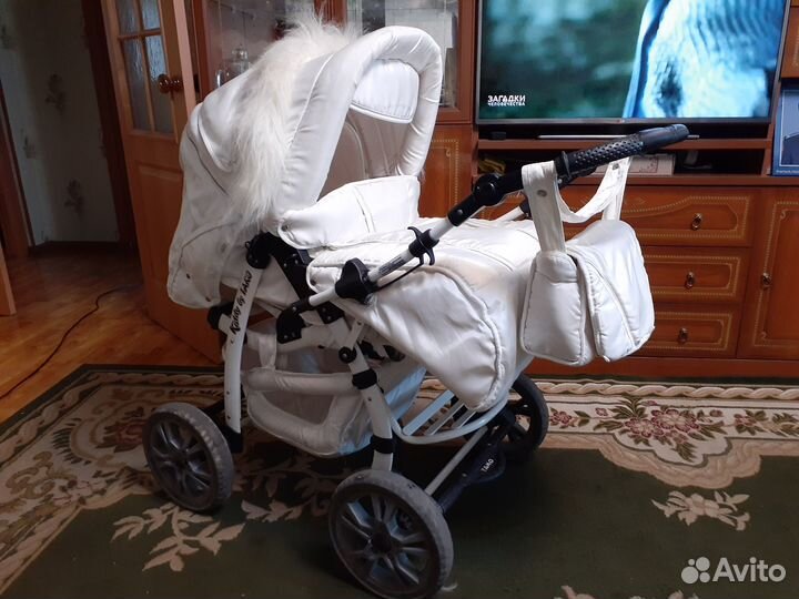Детские коляски, универсальная 3 в 1, бу