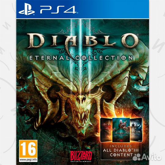 Diablo III: Eternal Collection (Б/У) PS4, русская