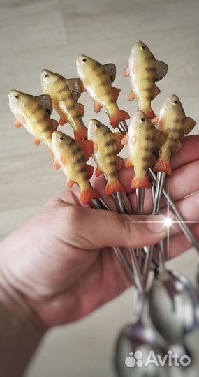 Ложка с окунем