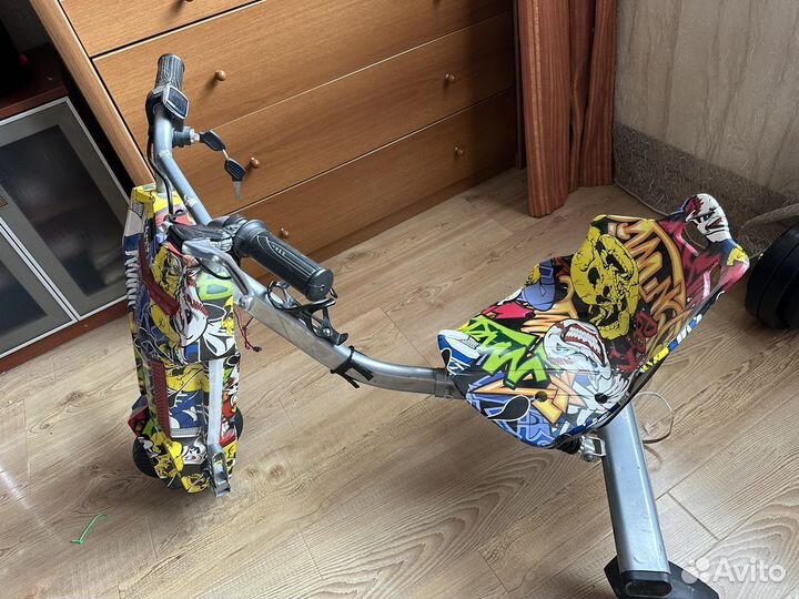 Электроскутер дрифт карт