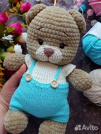 Игрушки ручной работы, вязаные игрушки