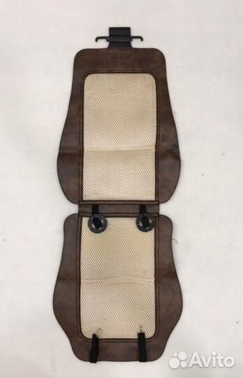 Меховая накидка на сидения авто