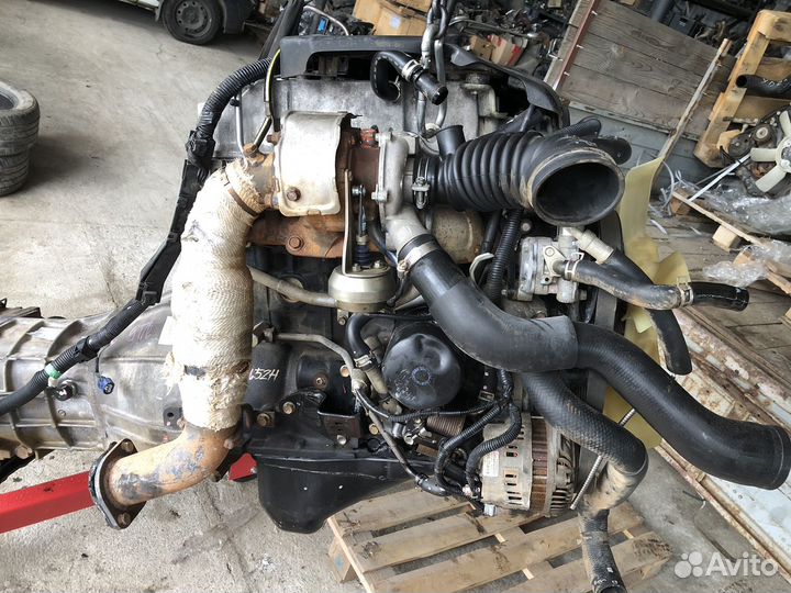 Двигатель в сборе 4d56u l200 паджеро спорт