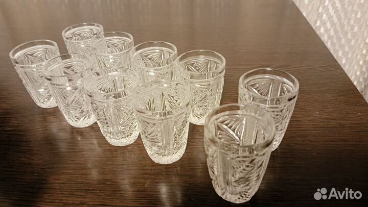 Стопки хрустальные СССР