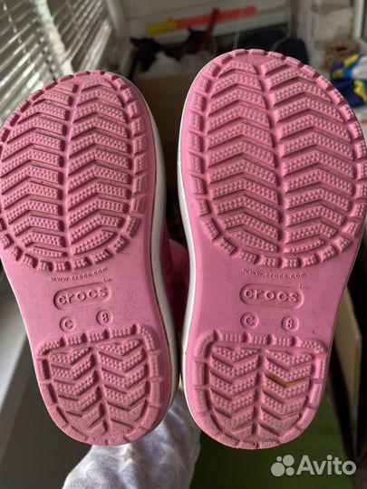 Резиновые сапоги crocs c8