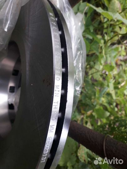 Передние тормозные диски на ауди 80 б4