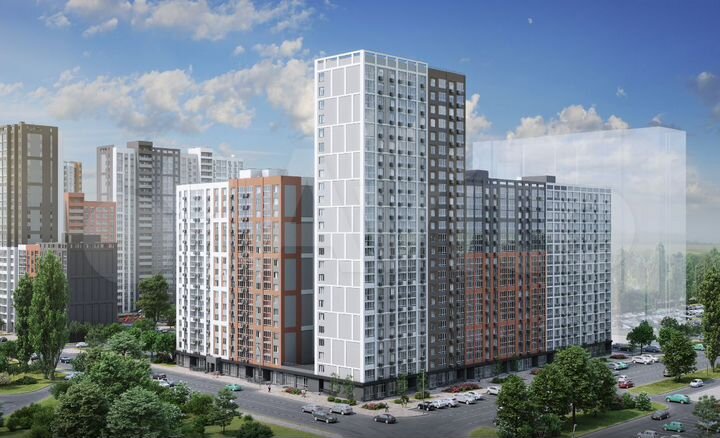 1-к. квартира, 38,6 м², 5/24 эт.