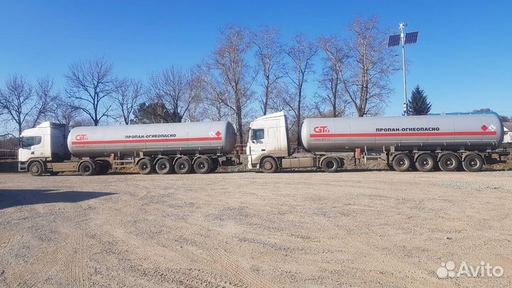 Полуприцеп газовоз GT7 ППЦТ-44, 2023