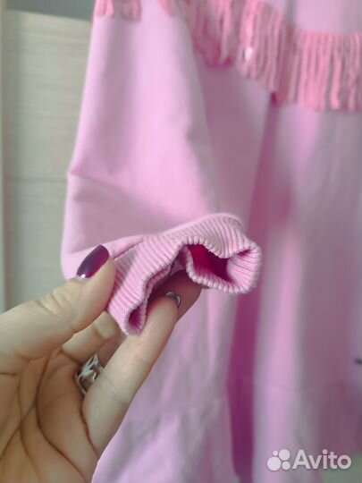 Платье худи 122-128 Original marines