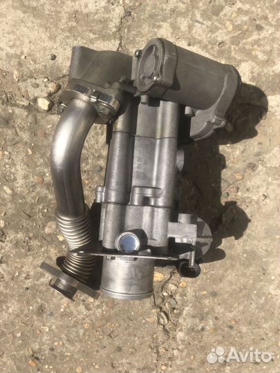 Блок EGR+дроссель на M9R