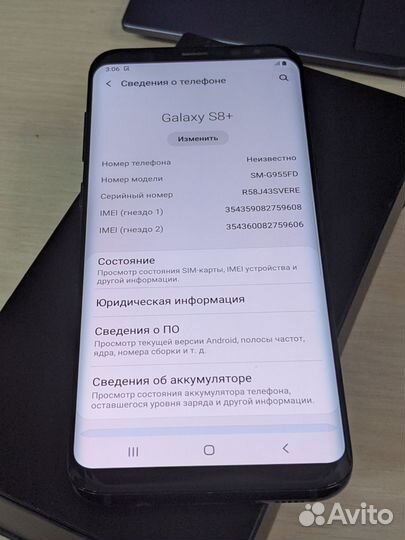 Samsung Galaxy S8 Plus Exynos 64gb Black #7