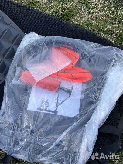 Батут с защитной сеткой