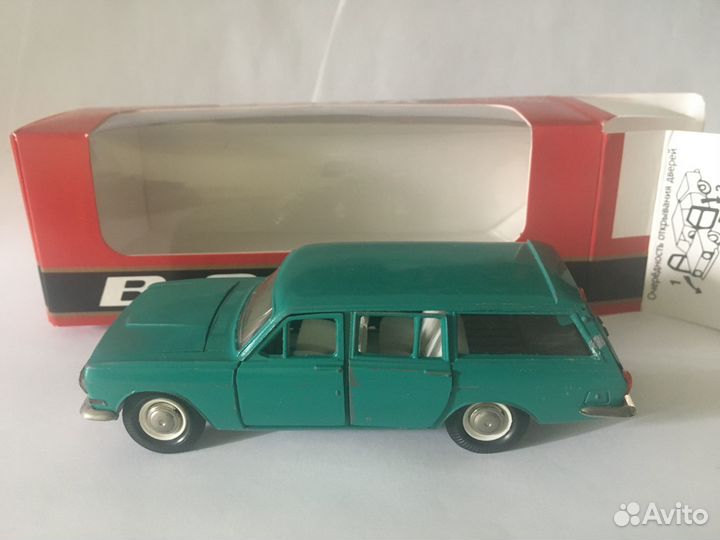 Машинка Волга газ-24-02 1/43 Сделано в СССР