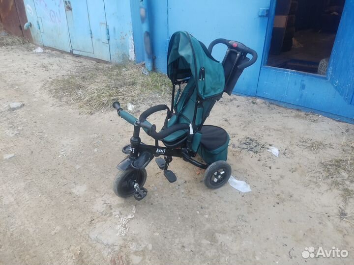 Велосипед коляска с ручкой