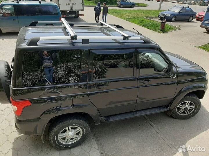 Дуги LUX на рейлинги Патриот с просветом, крыло