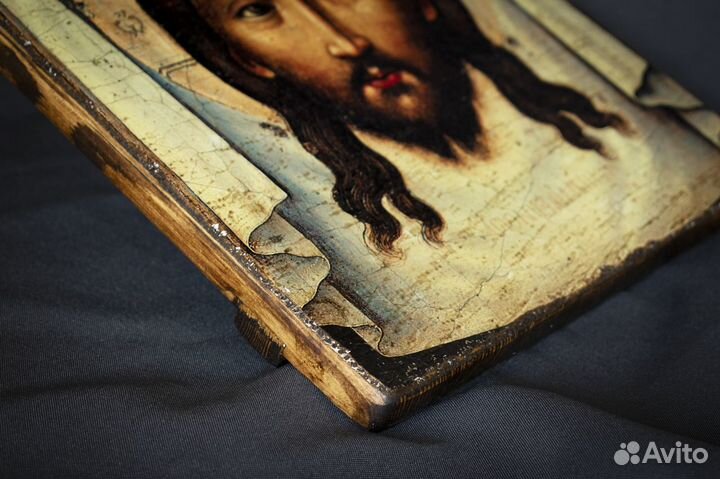 Икона Спас Нерукотворный Симона Ушакова xvii века