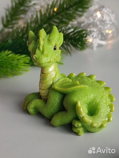 Дракон мыло ручной работы. Подарок к новому году