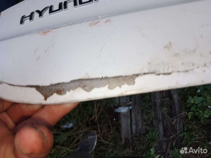 Задняя дверь багажника на hyundai аих 35