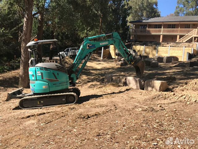 Услуги Мини экскаватора в Выборге | Услуги | Авито