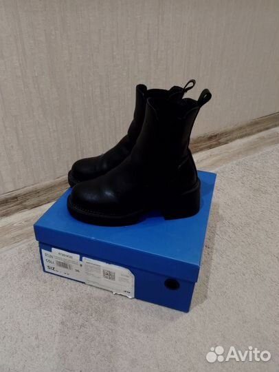 Ботильоны зимние размер 36 нат кожа