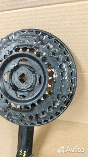 Шатуны Shimano 175мм квадрат (Б/У) #23