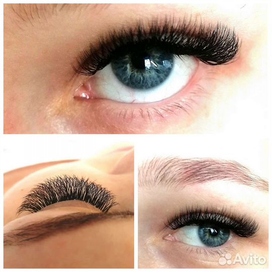 Наращивание ресниц на дому